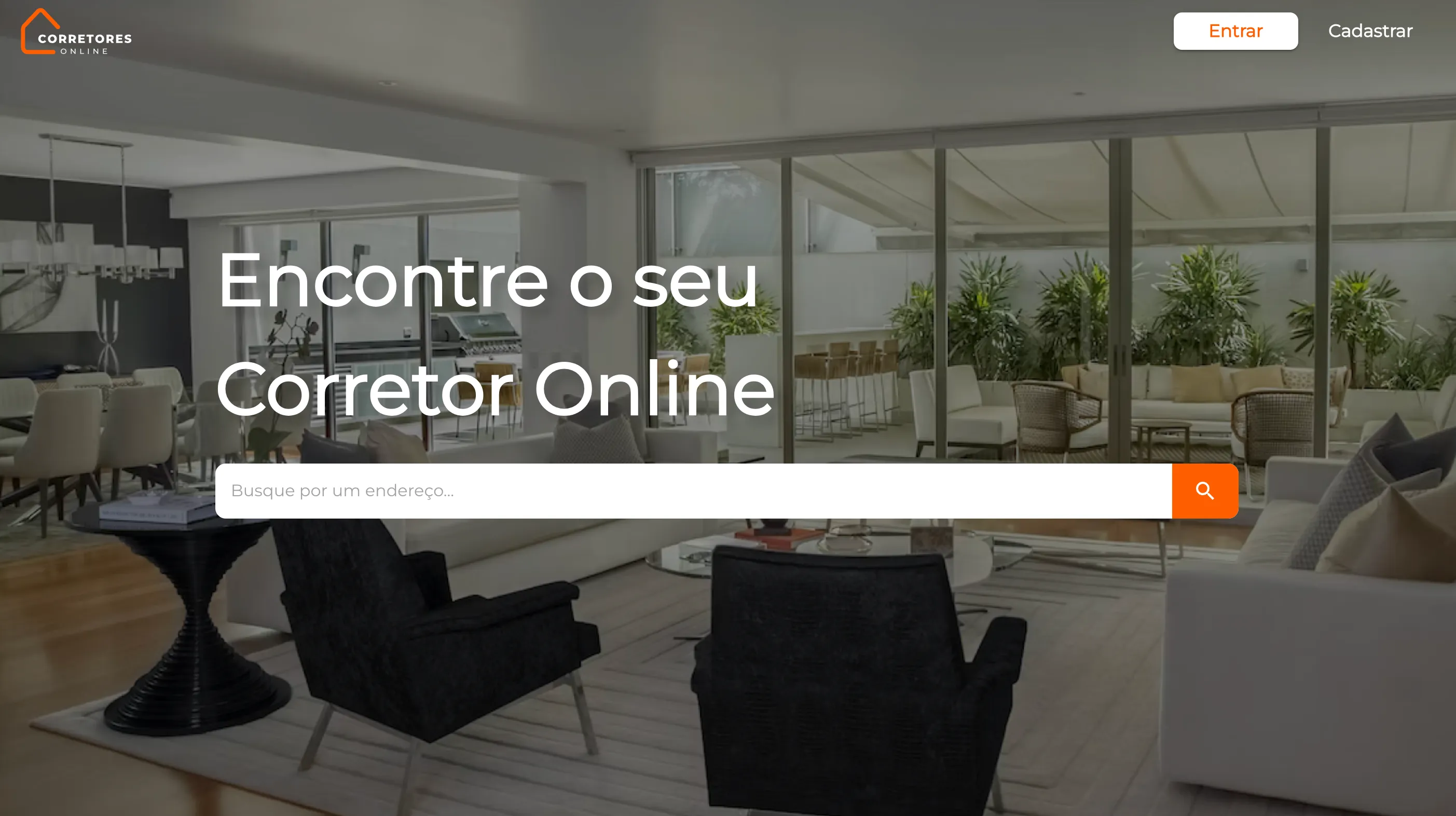Screenshot: Corretores Online